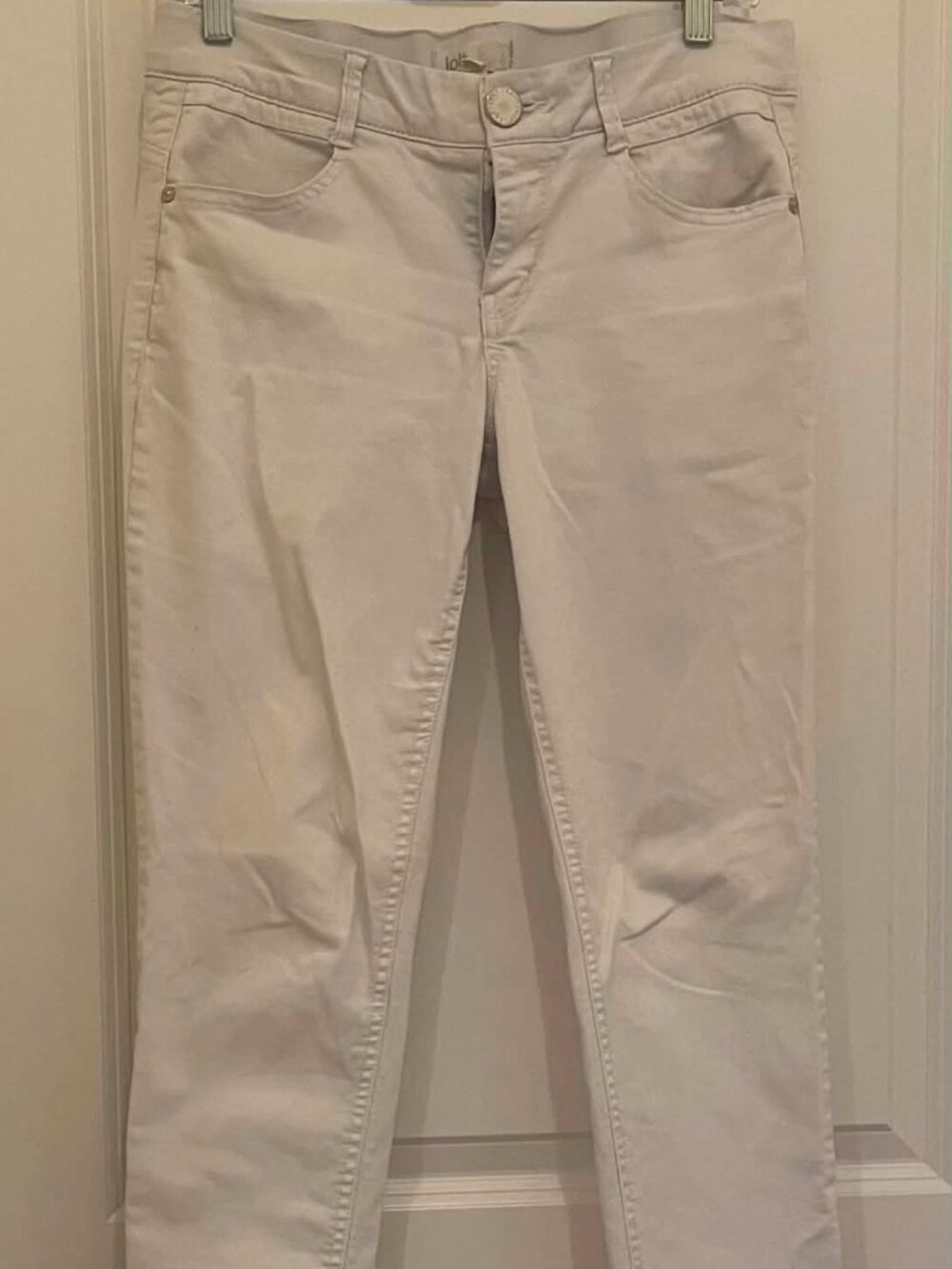 JOLT Women’s White Pants Skinny Jeans Size 9/29W